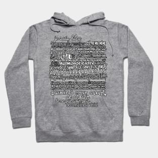 Je suis libre (contour) Hoodie